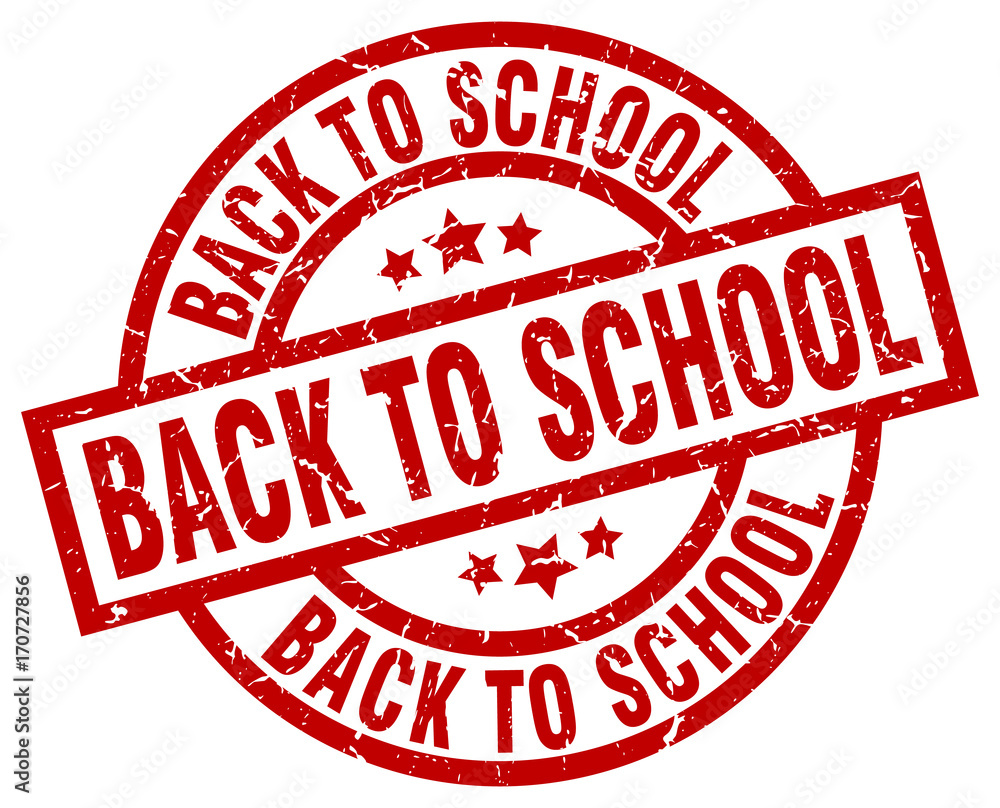 back to school round red grunge stamp back to school round red grunge stamp