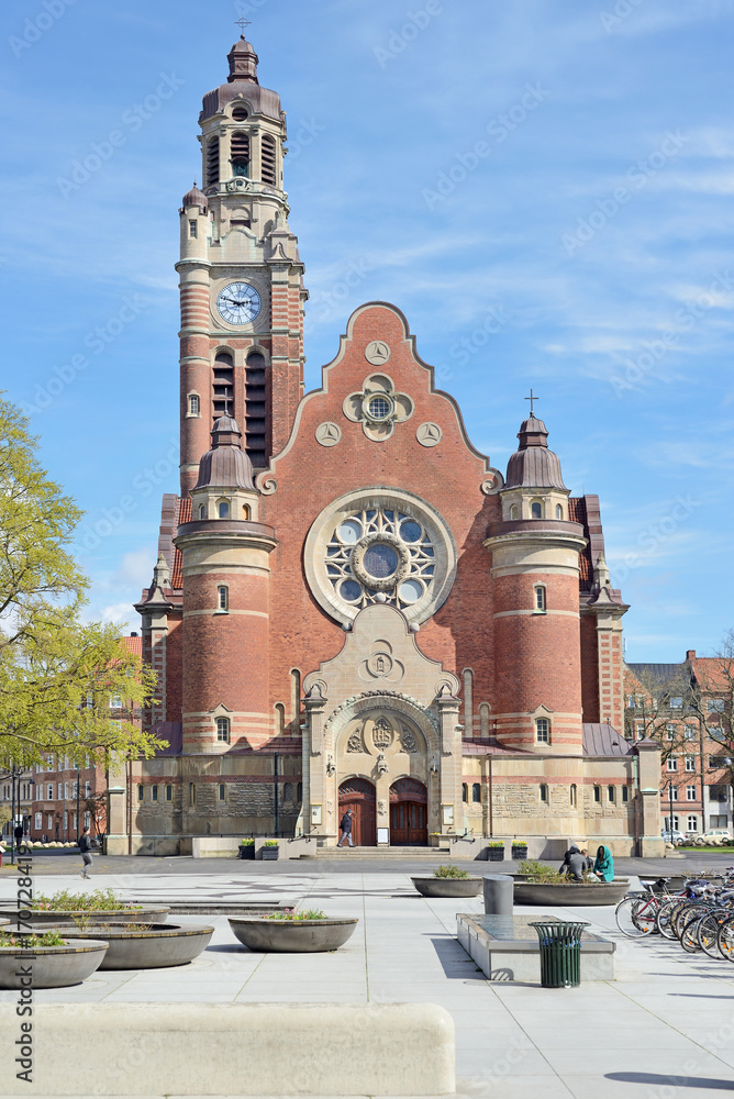 St. John's Church, Malmö, Sweden - obrazy, fototapety, plakaty 
