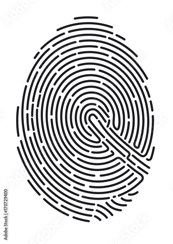 Fingerabdruck Identifikation