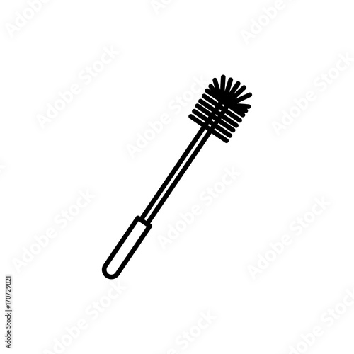 toilet brush icon