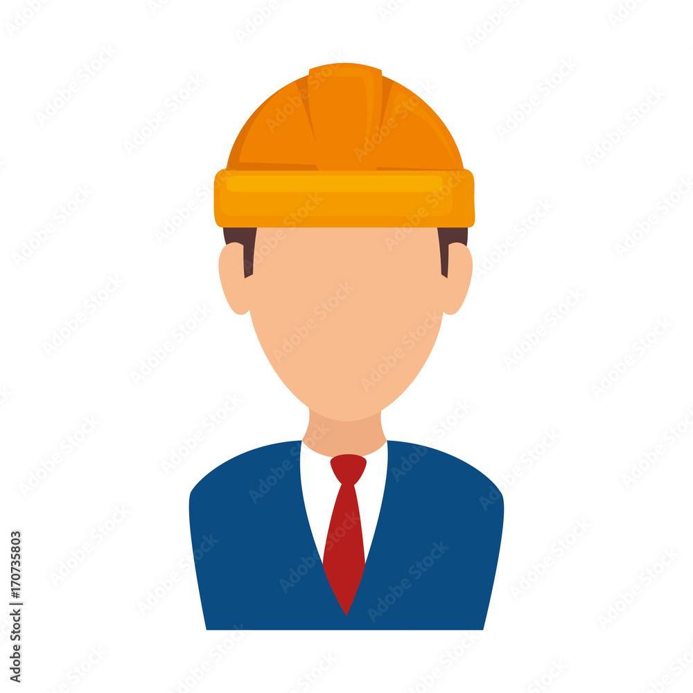 elegant engineer avatar character vector illustration design elegant engineer avatar character vector illustration design