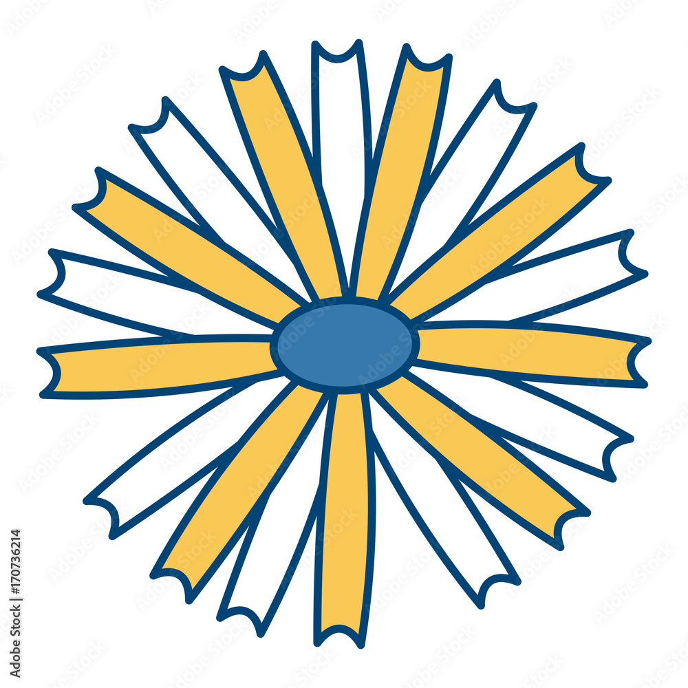 Beautiful decorative flowers icon vector illustration graphic design Beautiful decorative flowers icon vector illustration graphic design