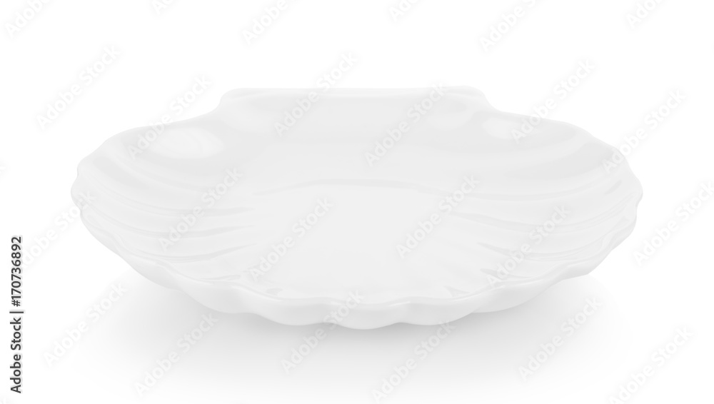 plate on white background plate on white background
