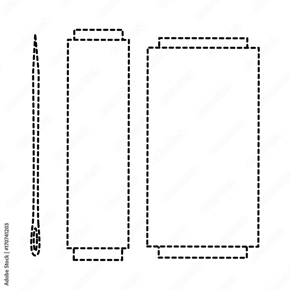 sewing thread tubes with needle vector illustration design sewing thread tubes with needle vector illustration design