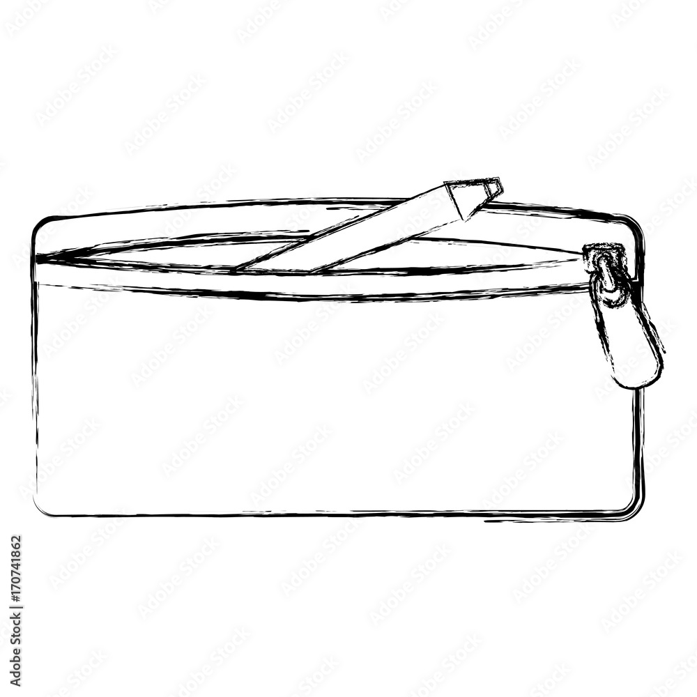 Fototapeta premium pencil case isolated icon vector illustration design