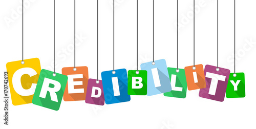 vector illustration background credibility