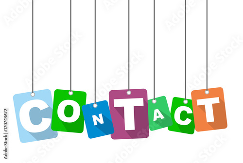 vector illustration background contact