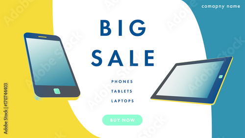 Big sale brochure of electronics accessories