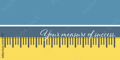 Scale reading Your measure of success / Vector of scale reading Your measure of success