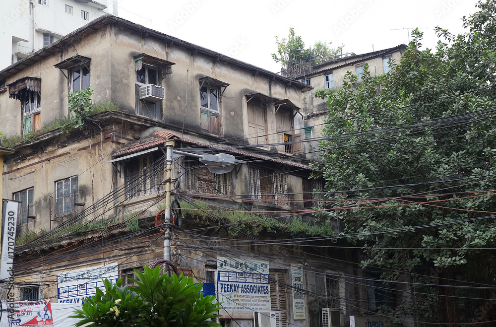 Old house in Kolkata, India