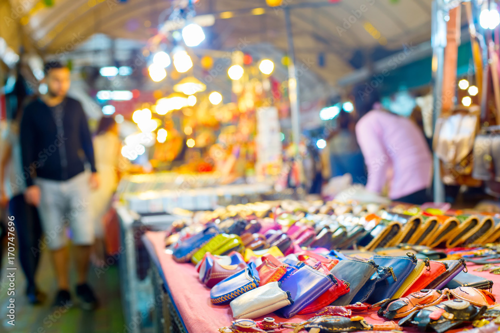 Chiang Mai night market. Thailand