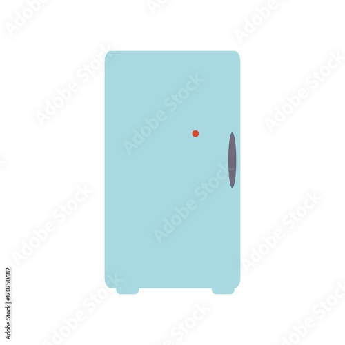 colorful  fridge over white background  vector illustration