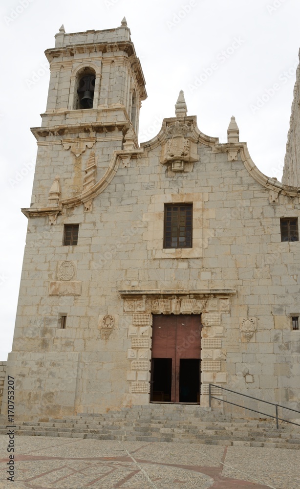Church in Peniscola, Spain