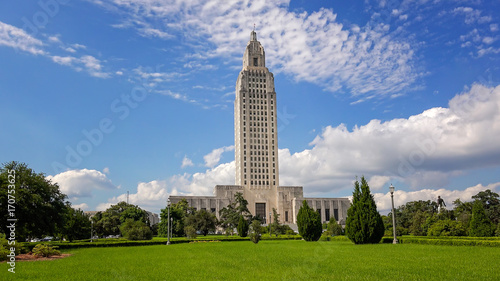 Louisiana State Capitol Building in Baton Rouge