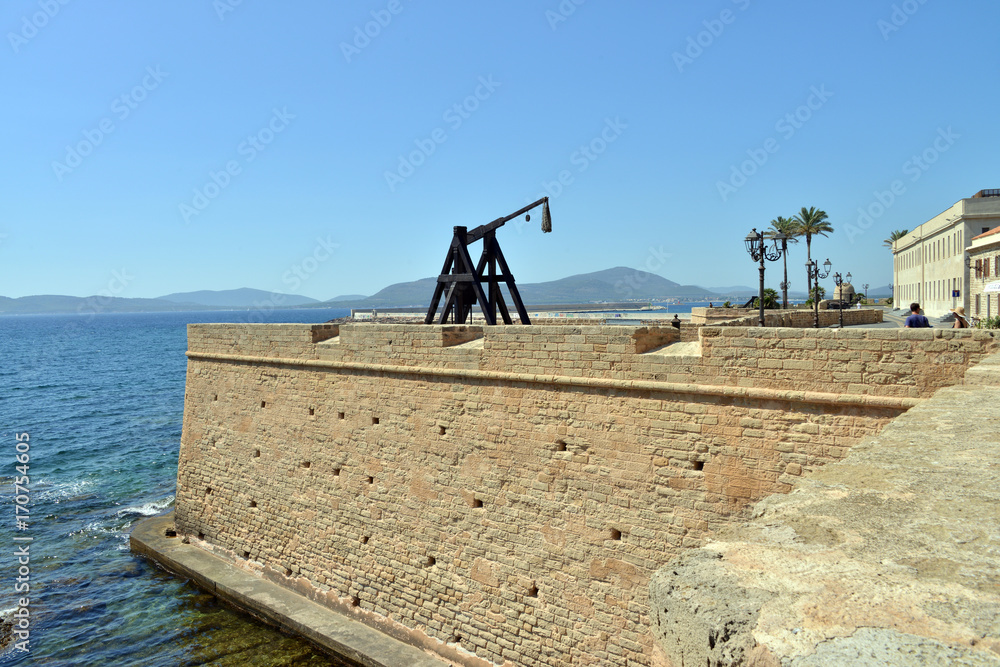 luoghi di Alghero,Sardegna, Italia veduta di Alghero città della Sardegna, parte di una serie fotografica luoghi di Alghero,Sardegna, Italia veduta di Alghero città della Sardegna, parte di una serie fotografica