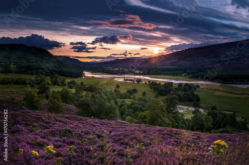 Braemar Mountain Sunset