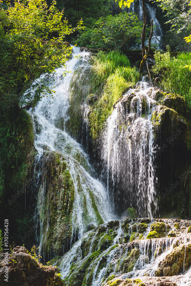 Fototapeta premium Nature landscape of Krushuna waterfalls in Bulgaria