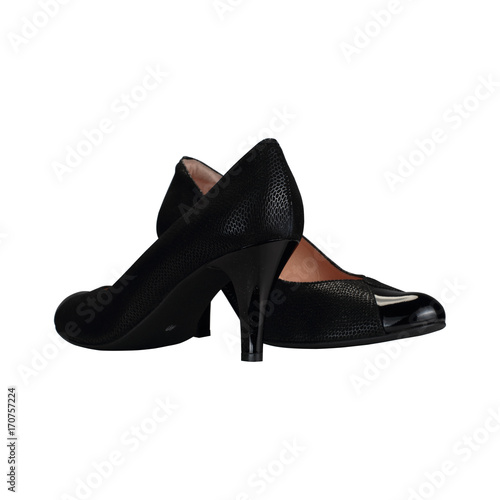 pantofle damskie czarne