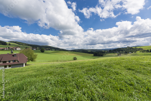 Picturesque rural landscape in Germany