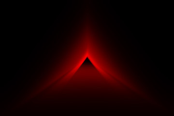 abstract background of Car emergency button light on black background