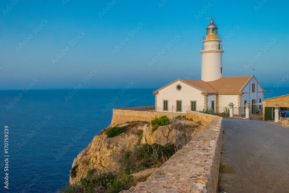 Mallorca Cala Ratjada Leuchtturm