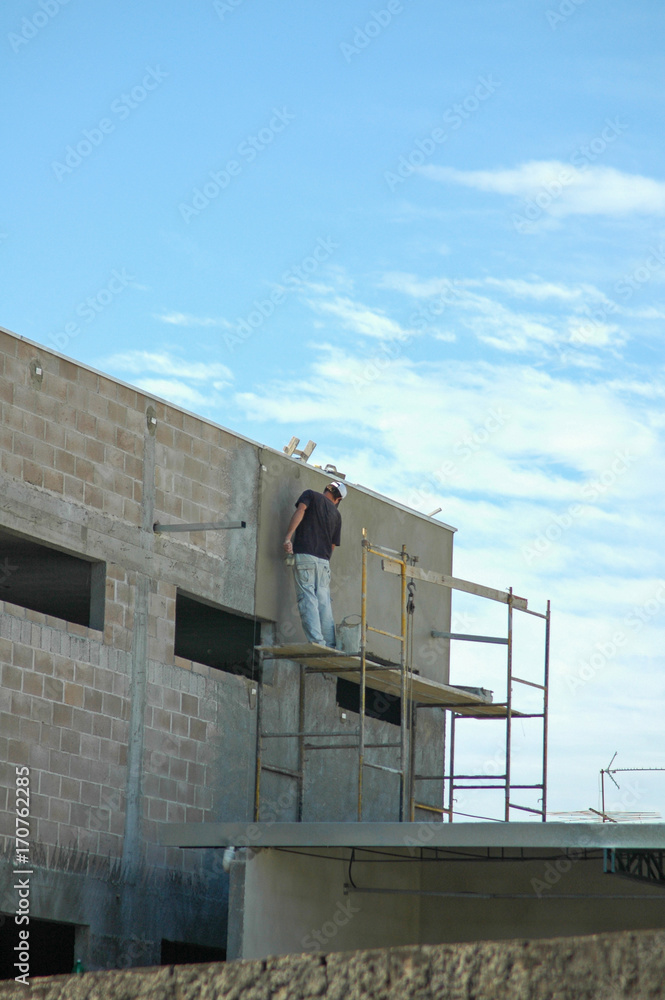 death daring construction worker on scaffolding without harness or protective gear death daring construction worker on scaffolding without harness or protective gear