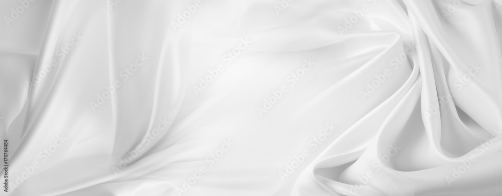 Obraz premium White silk