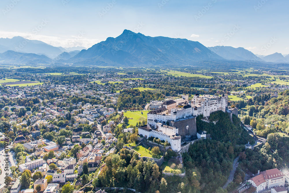 Salzburg von Oben