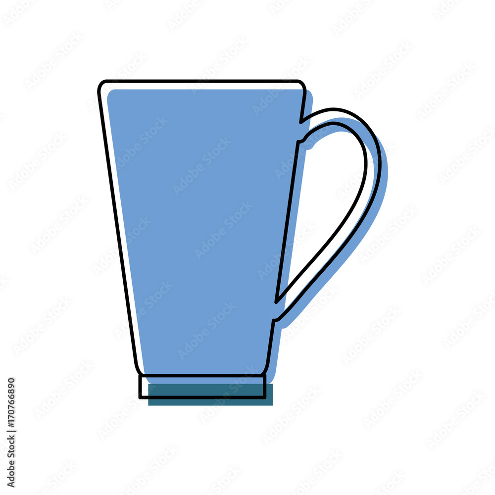 coffee cup icon over white background vector illustration coffee cup icon over white background vector illustration