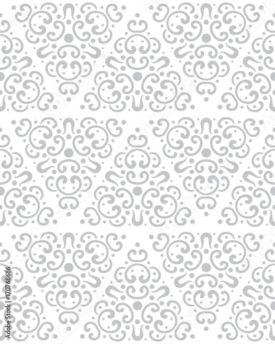 Abstract seamless pattern in vintage style. Interlocking shapes and textures.