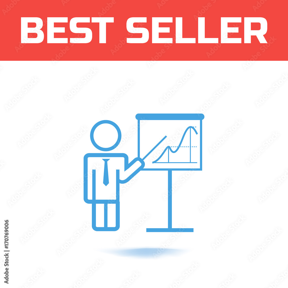 Chart icon. The Symbol for your web site design or logo or user interface. Vector illustration. Chart icon. The Symbol for your web site design or logo or user interface. Vector illustration.
