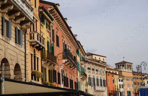 Beautiful buildings in Verona © Emil