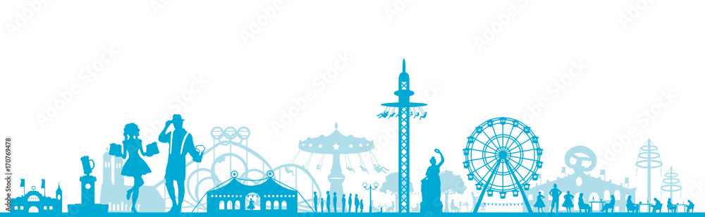 Skyline München Oktoberfest