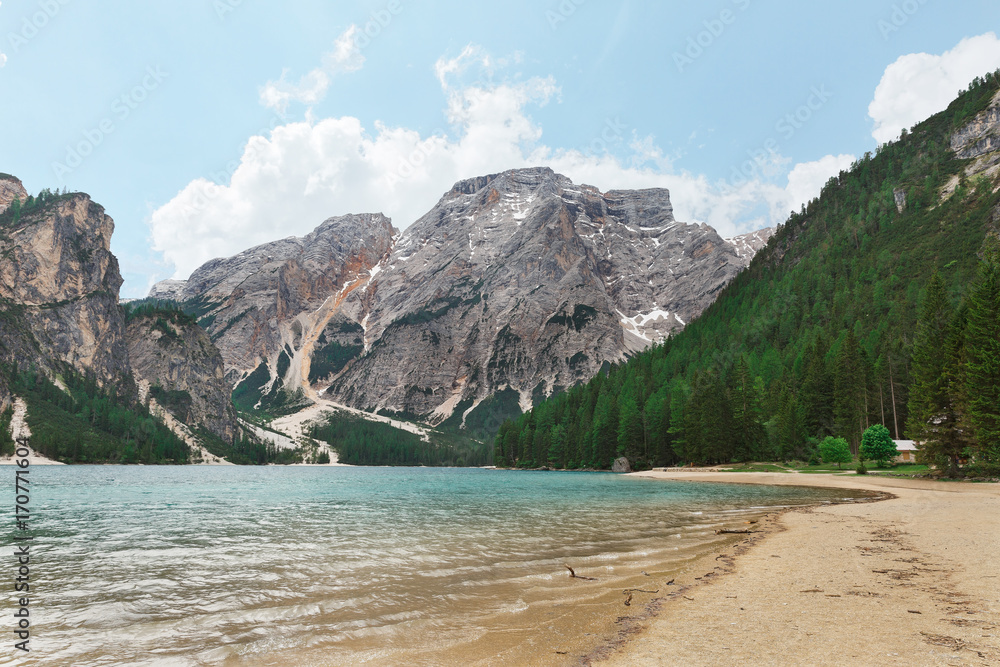 view of the lake braies