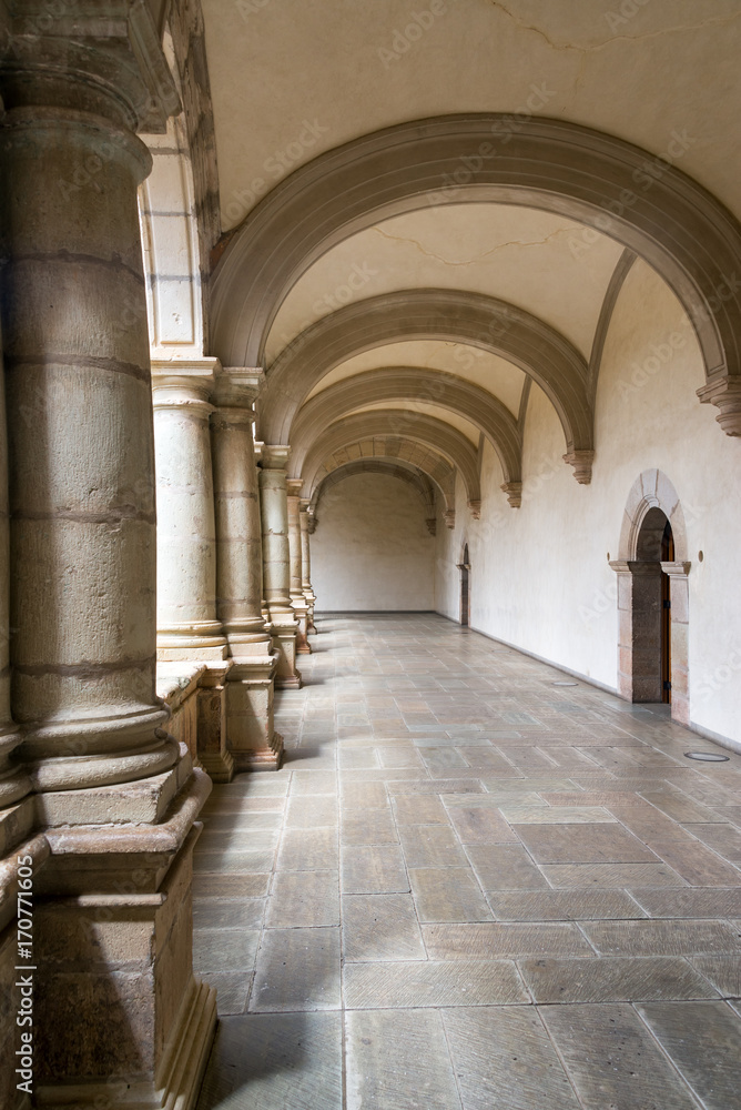 Hallway in Historic Monastery