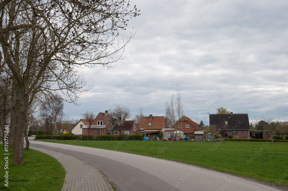 Village of Puttgarden in Germany