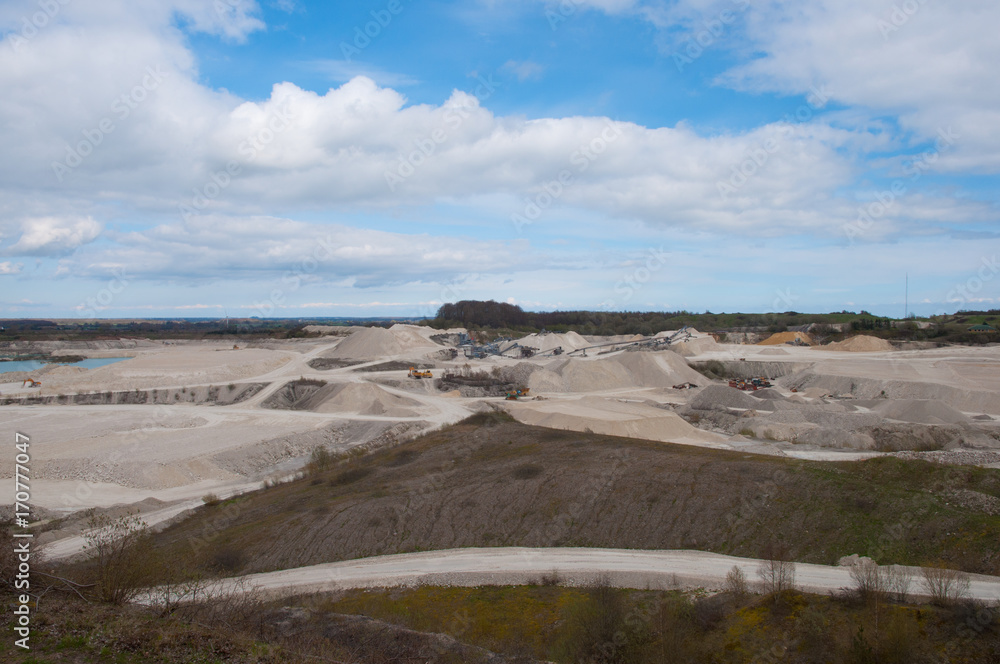 Faxe limestone Quarry