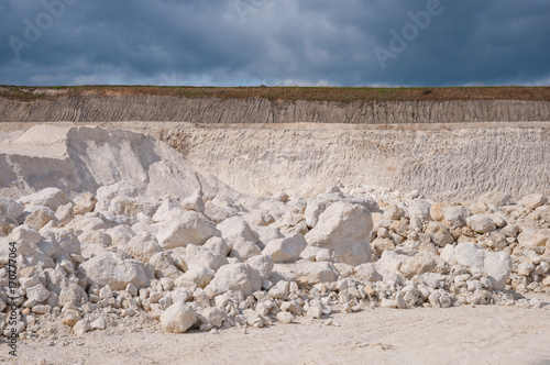 Faxe limestone Quarry