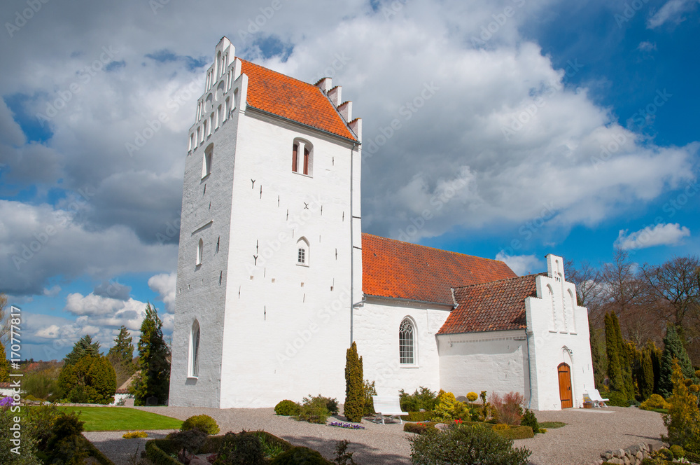 Udby church in Denmark
