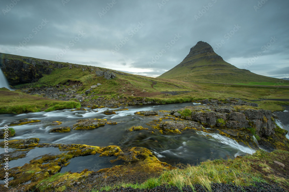 Kirkjufell mountain, West of Iceland