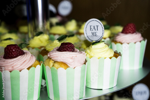 candies cakes and muffins photo