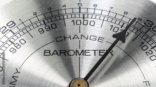 Barometer Change Macro Detail with Zoom photo