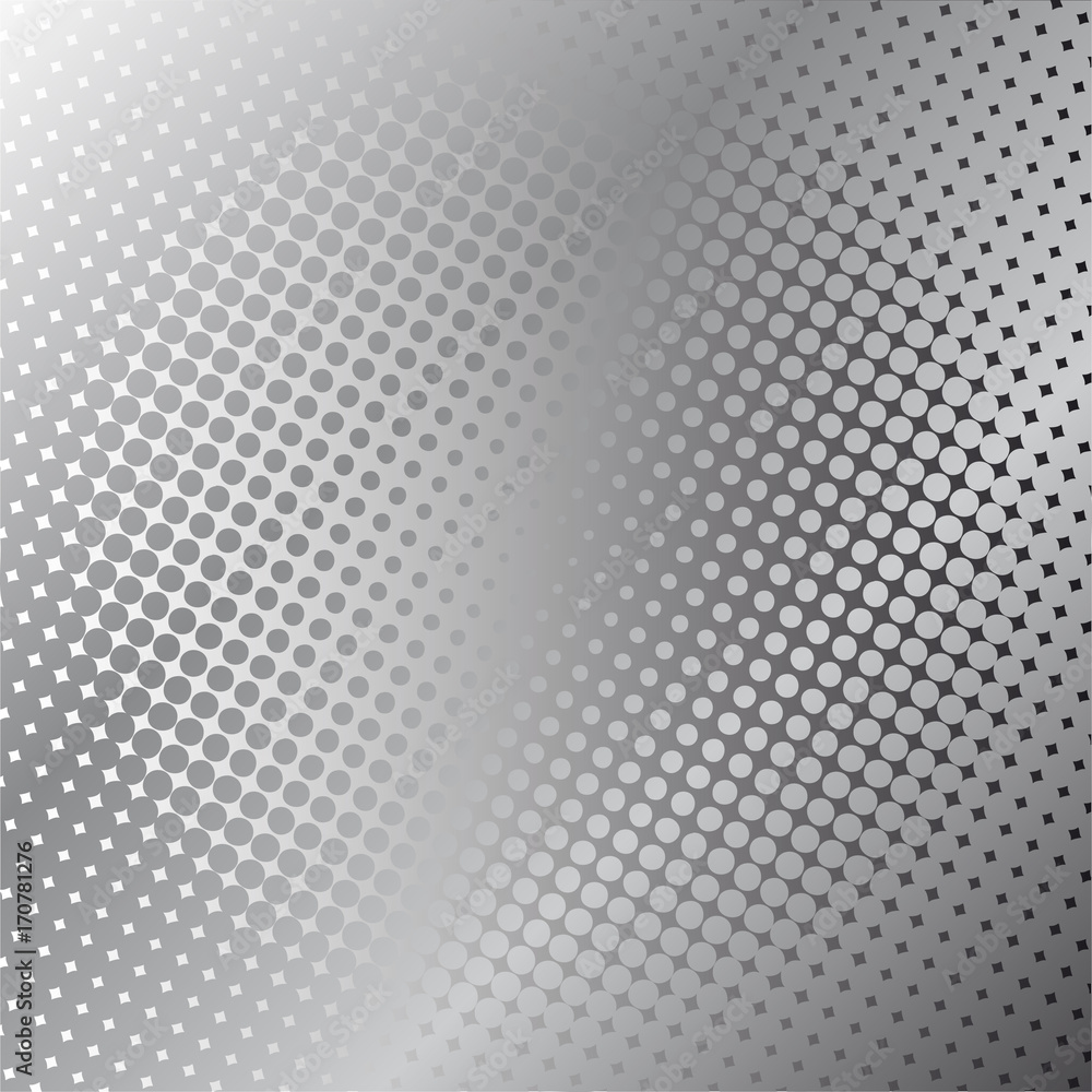 Grunge halftone vector background. Halftone dots vector texture.