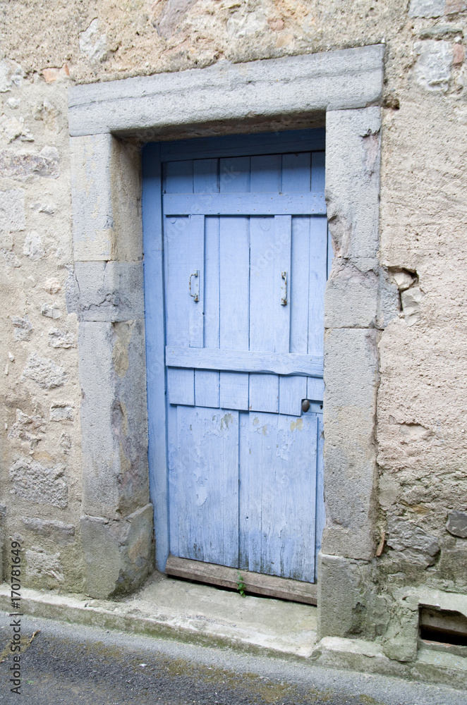 Porte bleue Porte bleue
