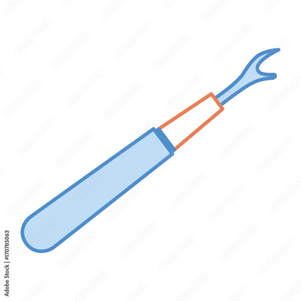 seam ripper isolated icon vector illustration design seam ripper isolated icon vector illustration design