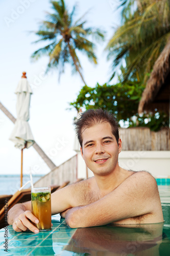 Mojito Cocktail at the pool