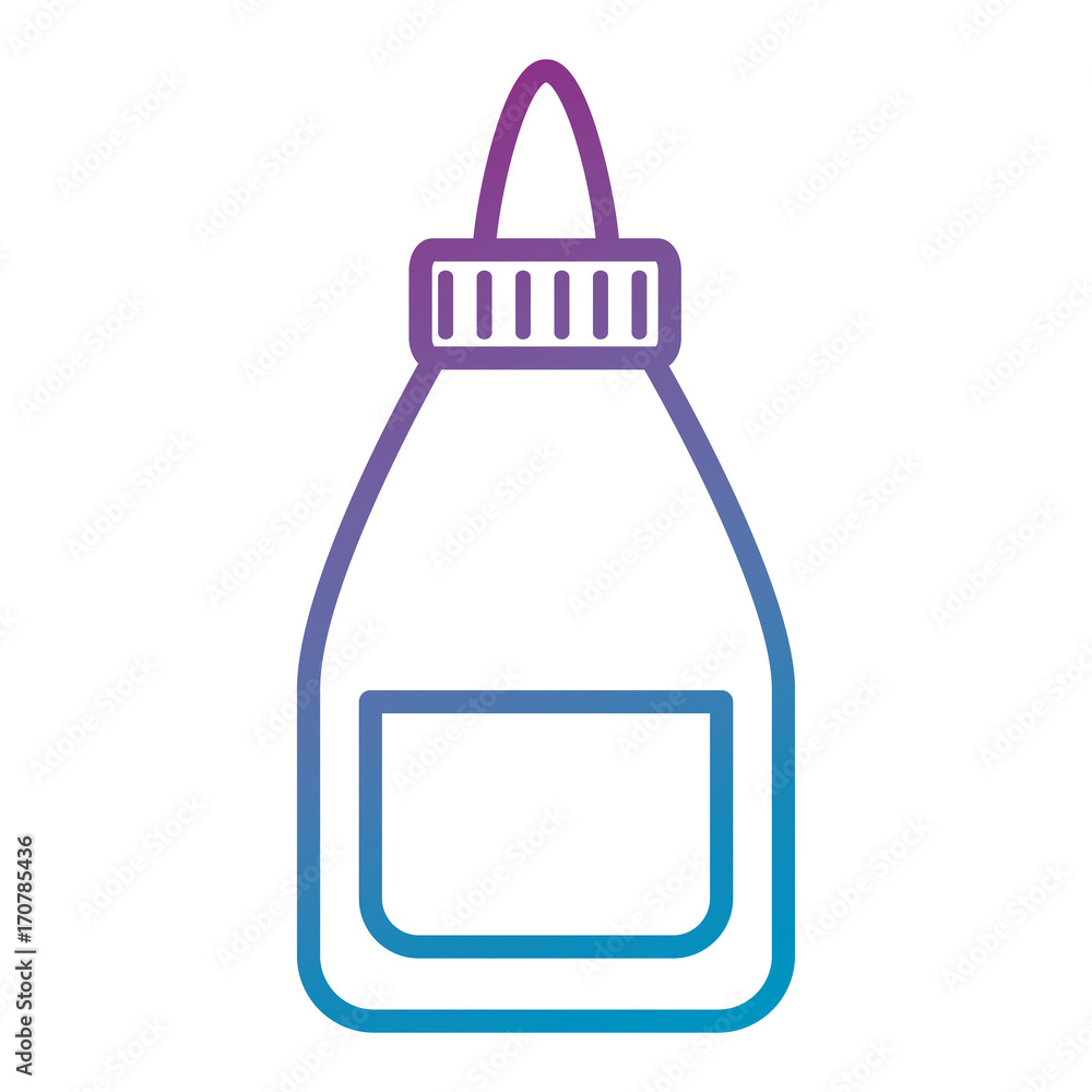 glue bottle isolated icon vector illustration design glue bottle isolated icon vector illustration design