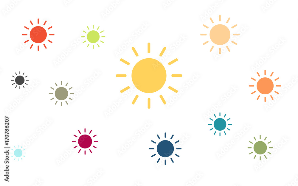 Viele bunte Sonnen Viele bunte Sonnen