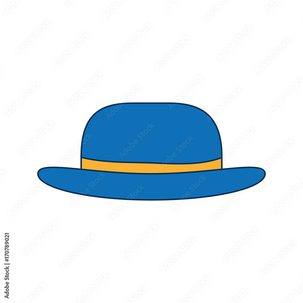 hat accessory icon over white background vector illustration hat accessory icon over white background vector illustration