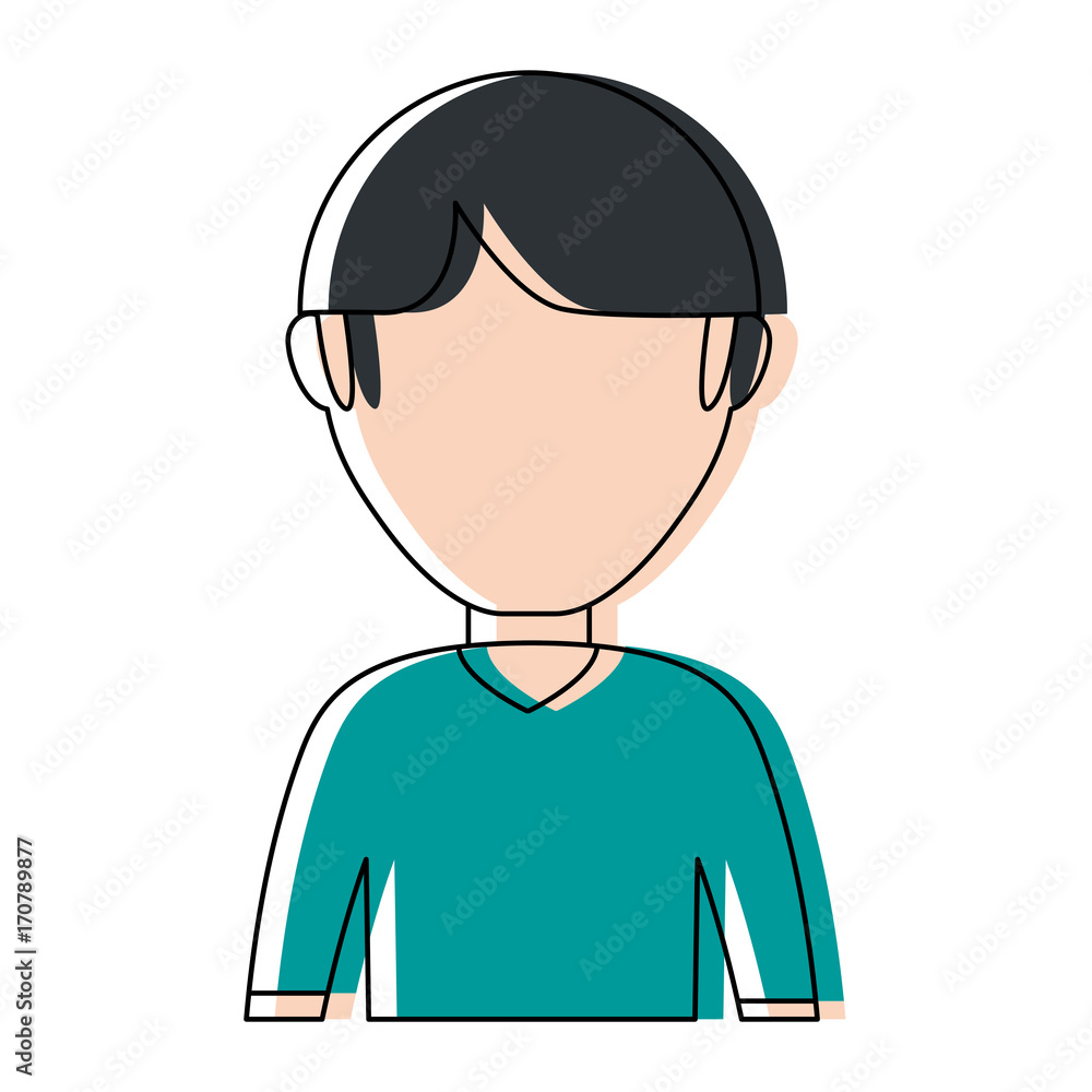avatar man icon over white background colorful design vector illustration avatar man icon over white background colorful design vector illustration